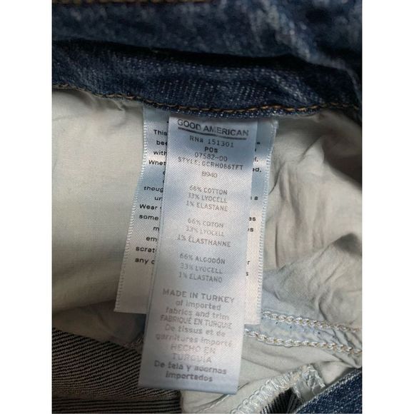 Good American Jeans, Skinnyish Fit, Hi- Rise, Size 12/31, NWT. - Picture 8 of 11